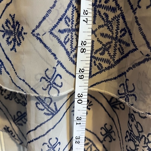 Free People Ancient Mystery Beaded Chiffon Shift Dress Womens Small Boho Style - Picture 3 of 8